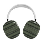 Dark Green African Blanket AirPods Max Case - The Global Wanderer