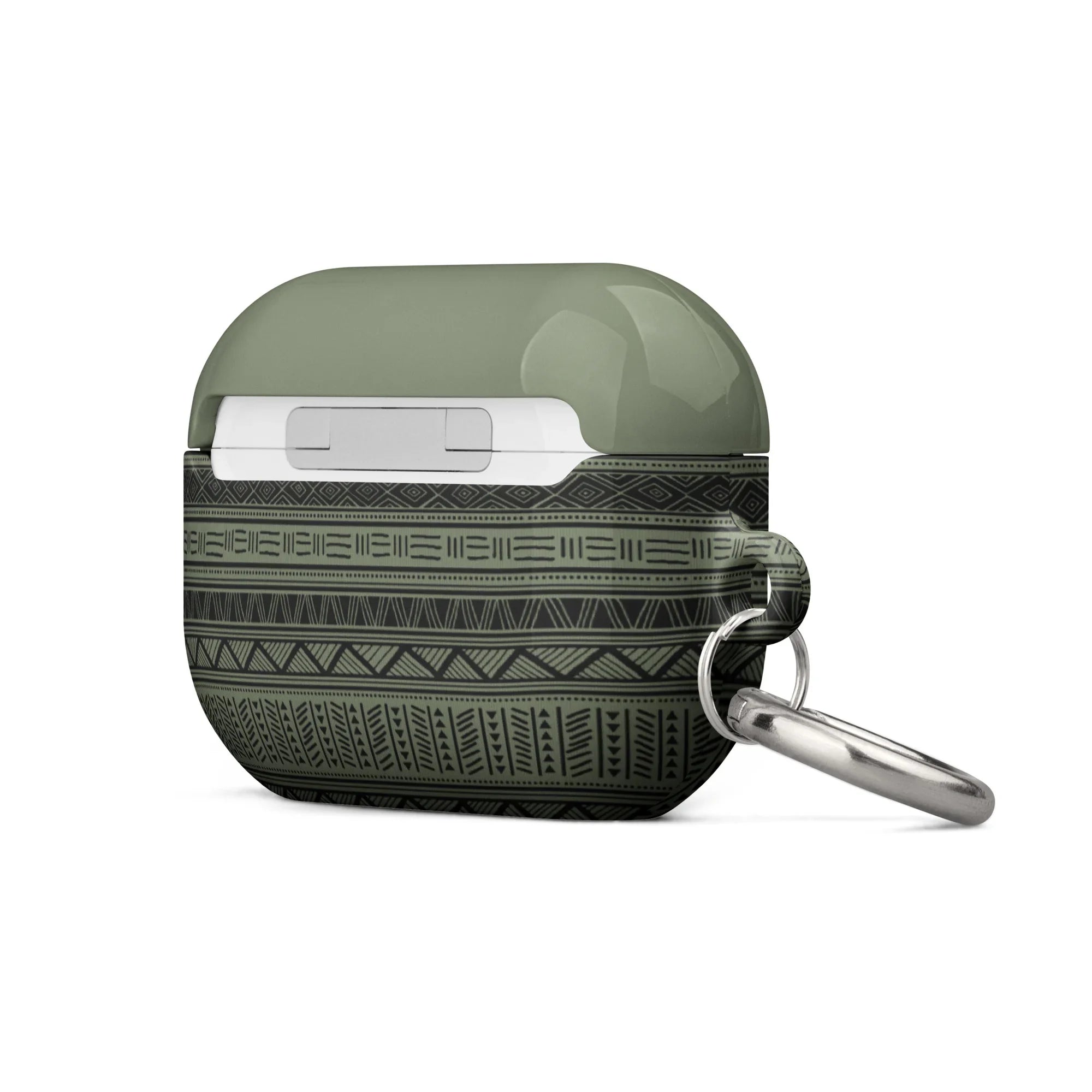 Dark Green African Blanket AirPods Pro 2 Case - The Global Wanderer