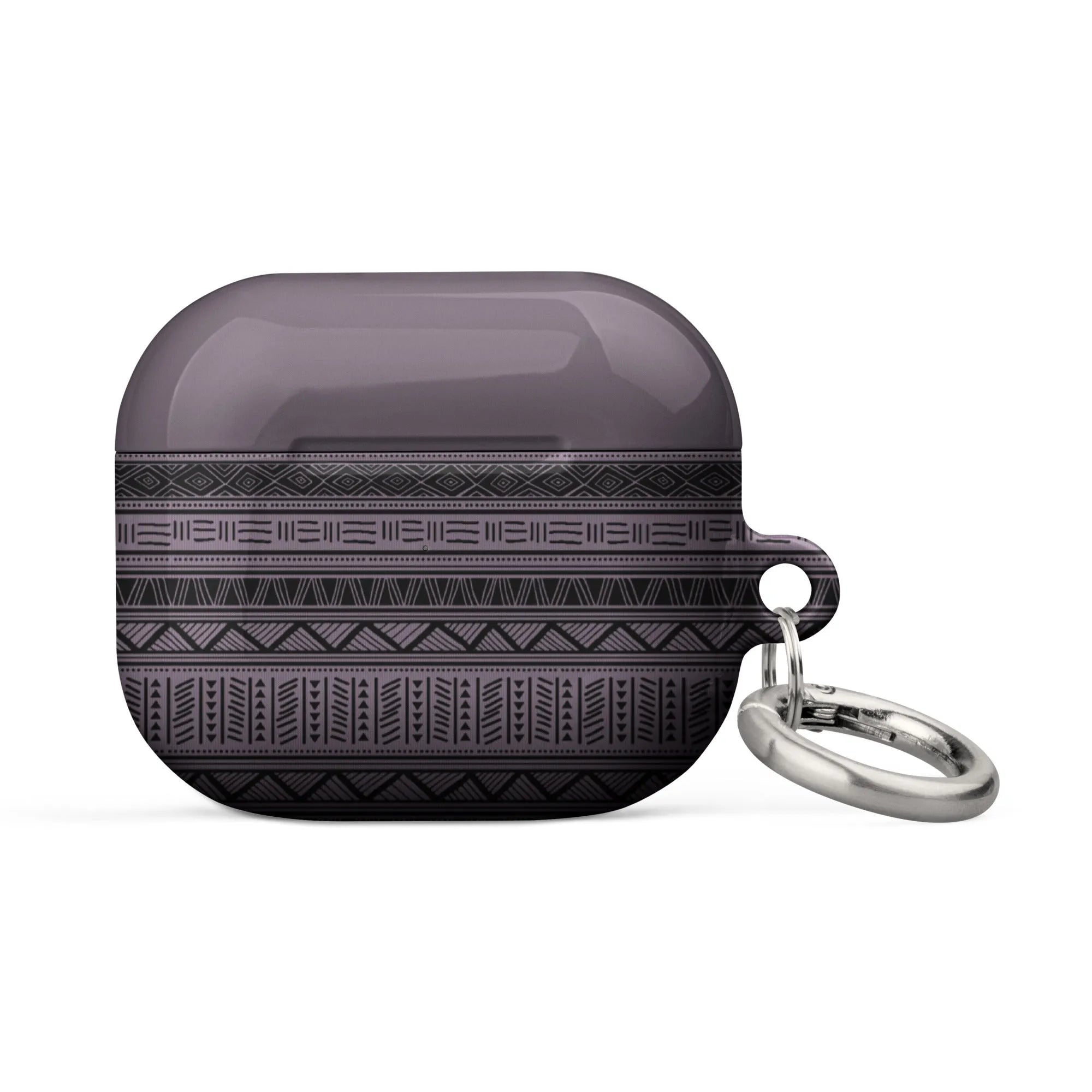 Dark Purple African Blanket AirPod 3 Case - The Global Wanderer
