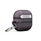 Dark Purple African Blanket AirPod 3 Case - The Global Wanderer
