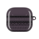 Dark Purple African Blanket AirPods 4 Case - The Global Wanderer
