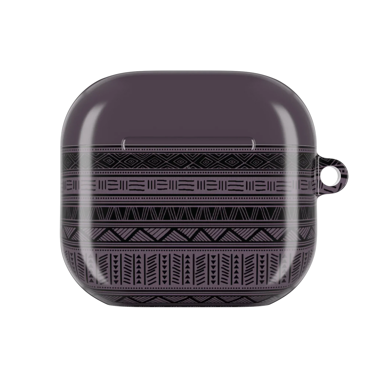 Dark Purple African Blanket AirPods 4 Case - The Global Wanderer