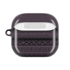 Dark Purple African Blanket AirPods 4 Case - The Global Wanderer