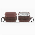 African Print AirPod Pro Case - Dark Red - The Global Wanderer