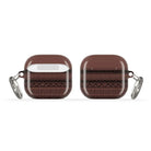 Dark Red African Blanket AirPods 4 Case - The Global Wanderer