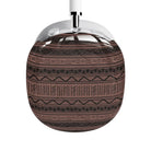 Dark Red African Blanket AirPods Max Case - The Global Wanderer