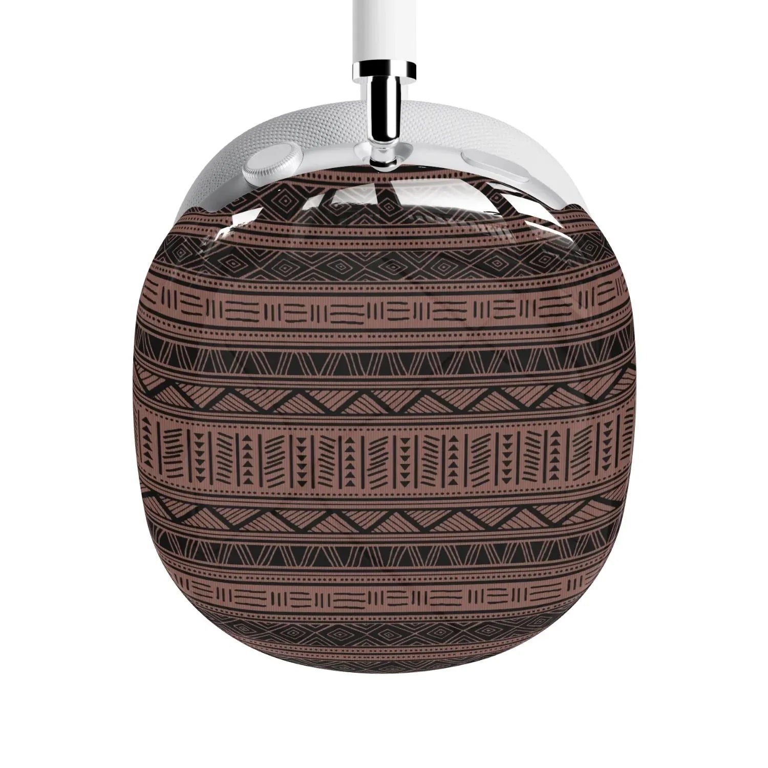 Dark Red African Blanket AirPods Max Case - The Global Wanderer