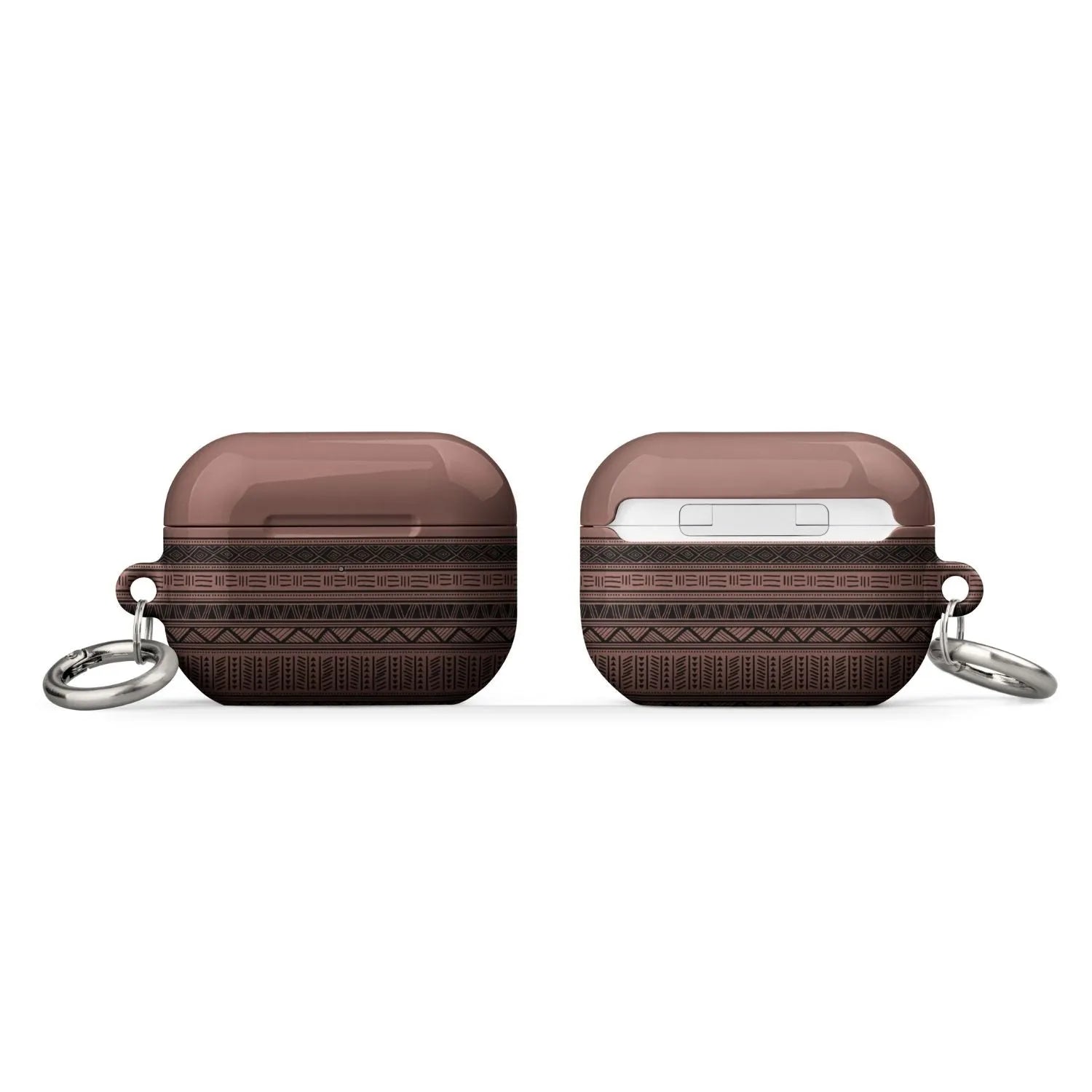 Dark Red African Blanket AirPod Pro 2 Case - The Global Wanderer
