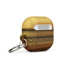 Dark Yellow African Blanket AirPod 3 Case - The Global Wanderer