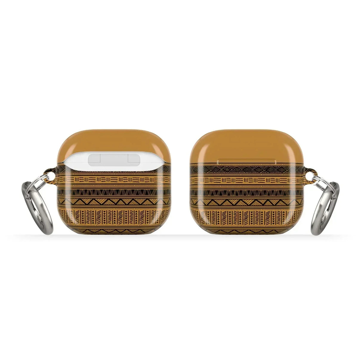 Dark Yellow African Blanket AirPods 4 Case - The Global Wanderer