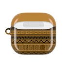 Dark Yellow African Blanket AirPods 4 Case - The Global Wanderer