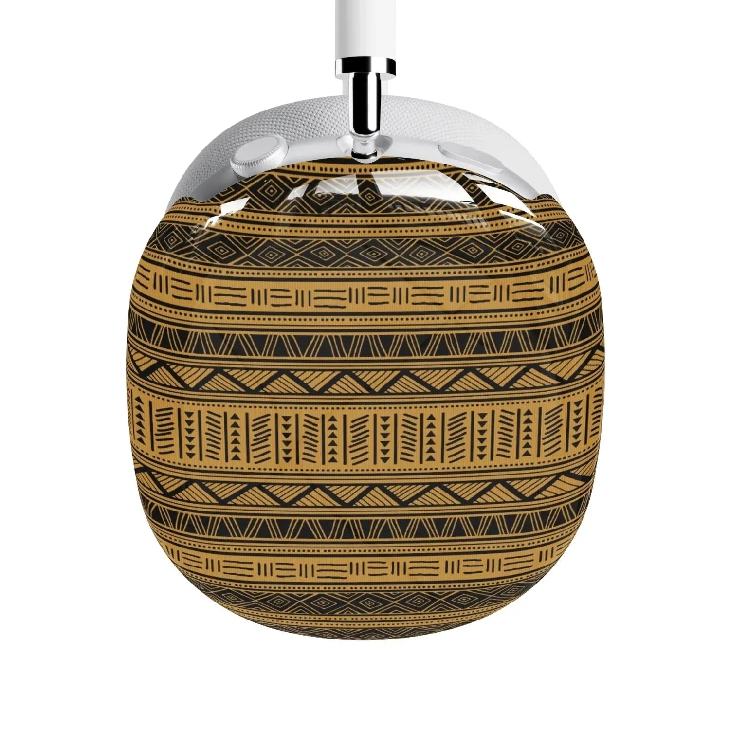 Dark Yellow African Blanket AirPods Max Case - The Global Wanderer