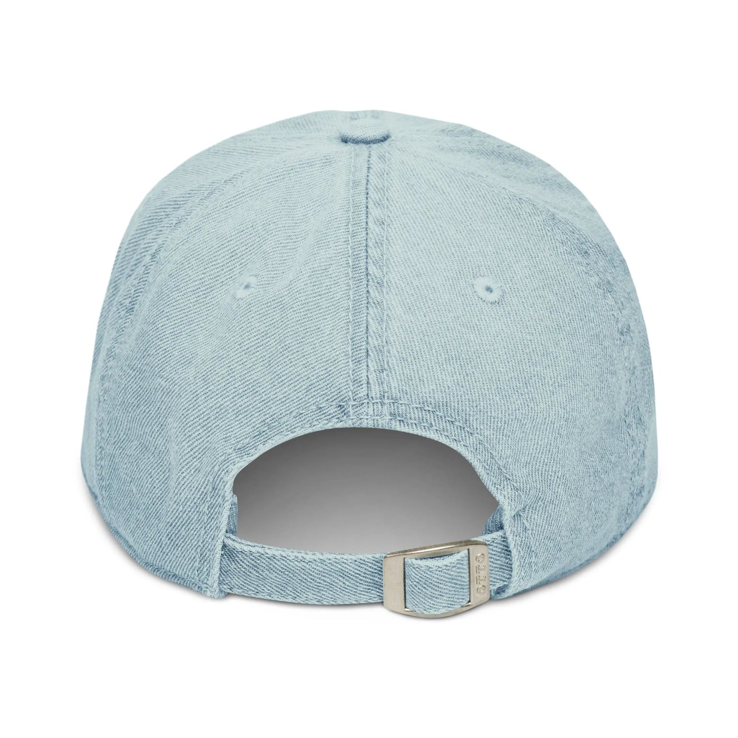 Hungarian Matyó Embroidered Denim Dad Hat