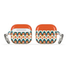 Denpasar Sunrise Ikat AirPods 4 Case - The Global Wanderer