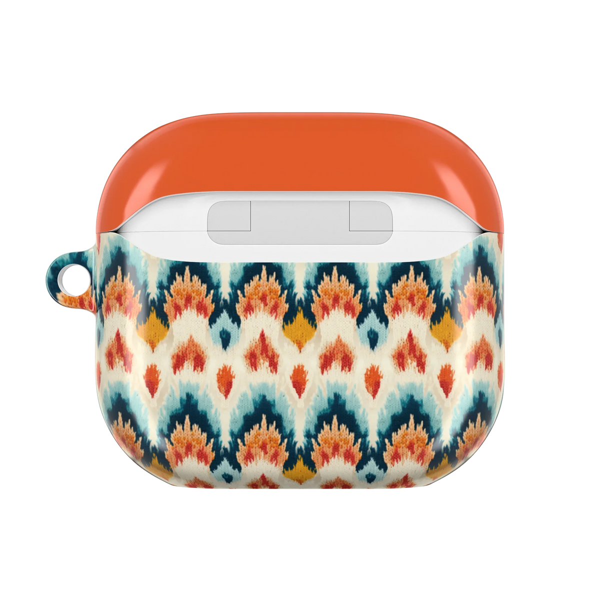 Denpasar Sunrise Ikat AirPods 4 Case - The Global Wanderer