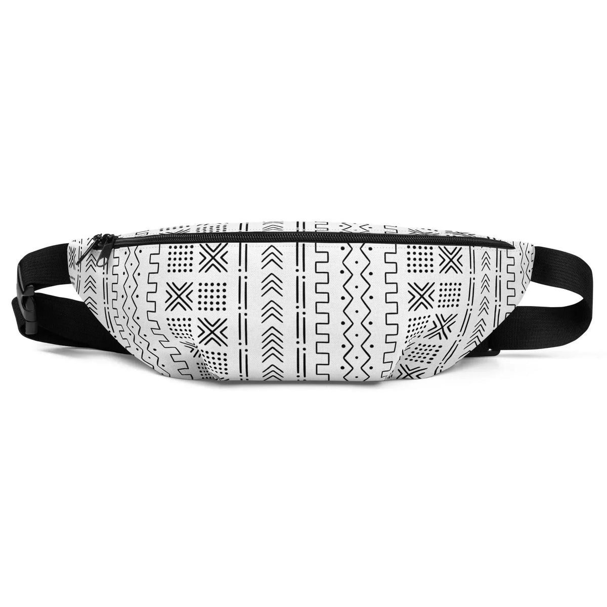 Djenné Ivory Mud Cloth Fanny Pack - The Global Wanderer