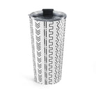 Djenné Ivory Mud Cloth Tumbler - The Global Wanderer