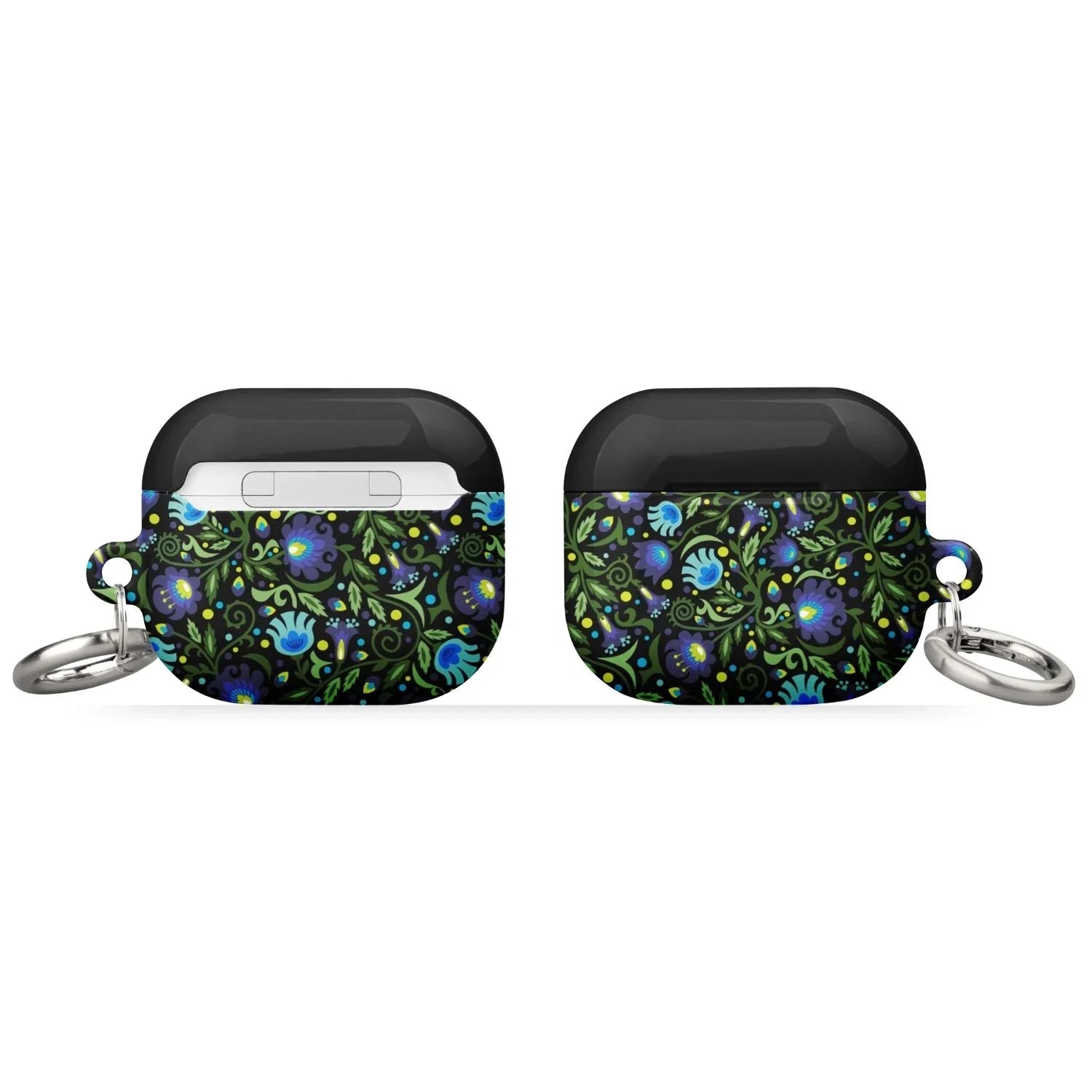 Gdańsk Blues Wycinanki AirPod 3 Case over black - The Global Wanderer