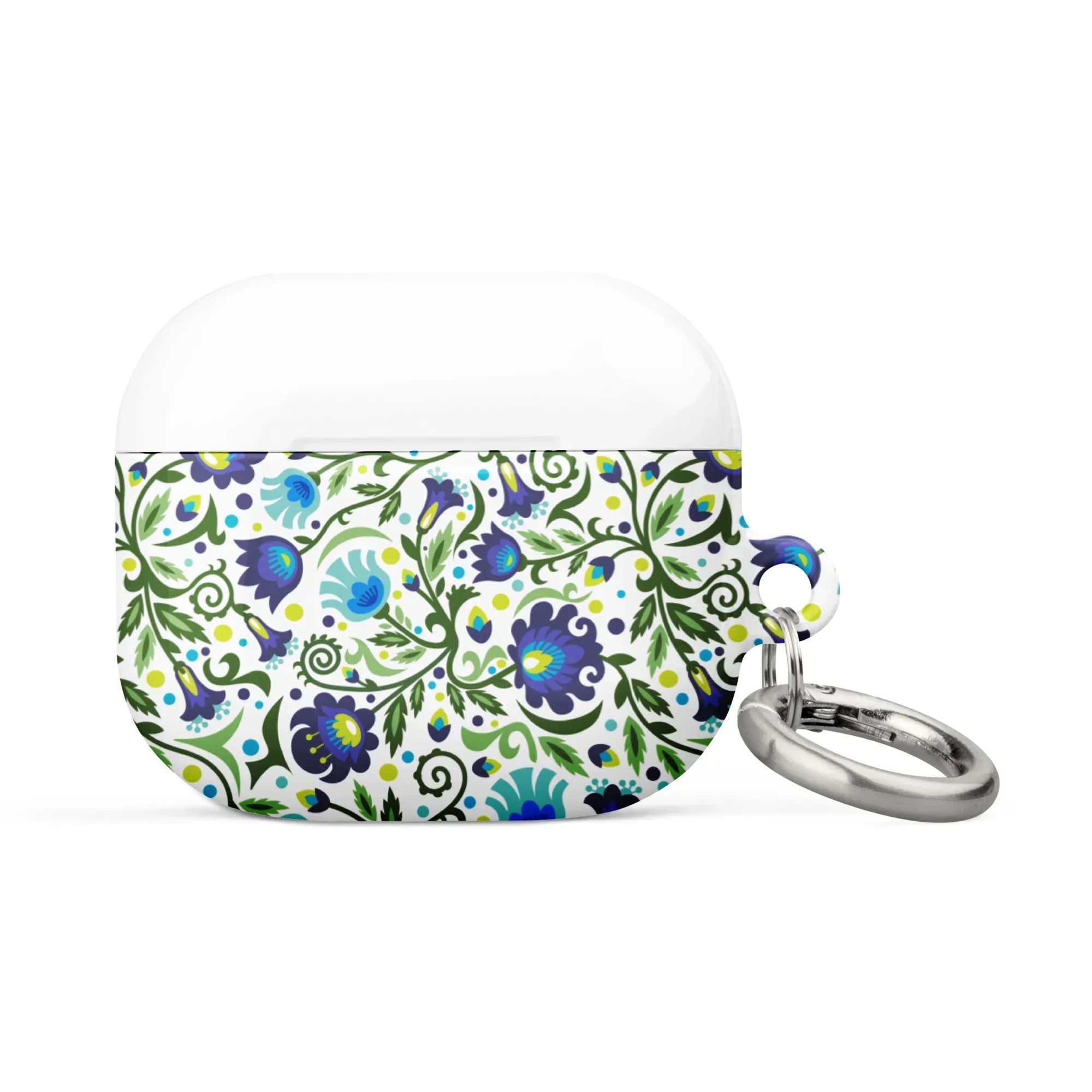 Gdańsk Blues Wycinanki AirPod 3 Case over white - The Global Wanderer