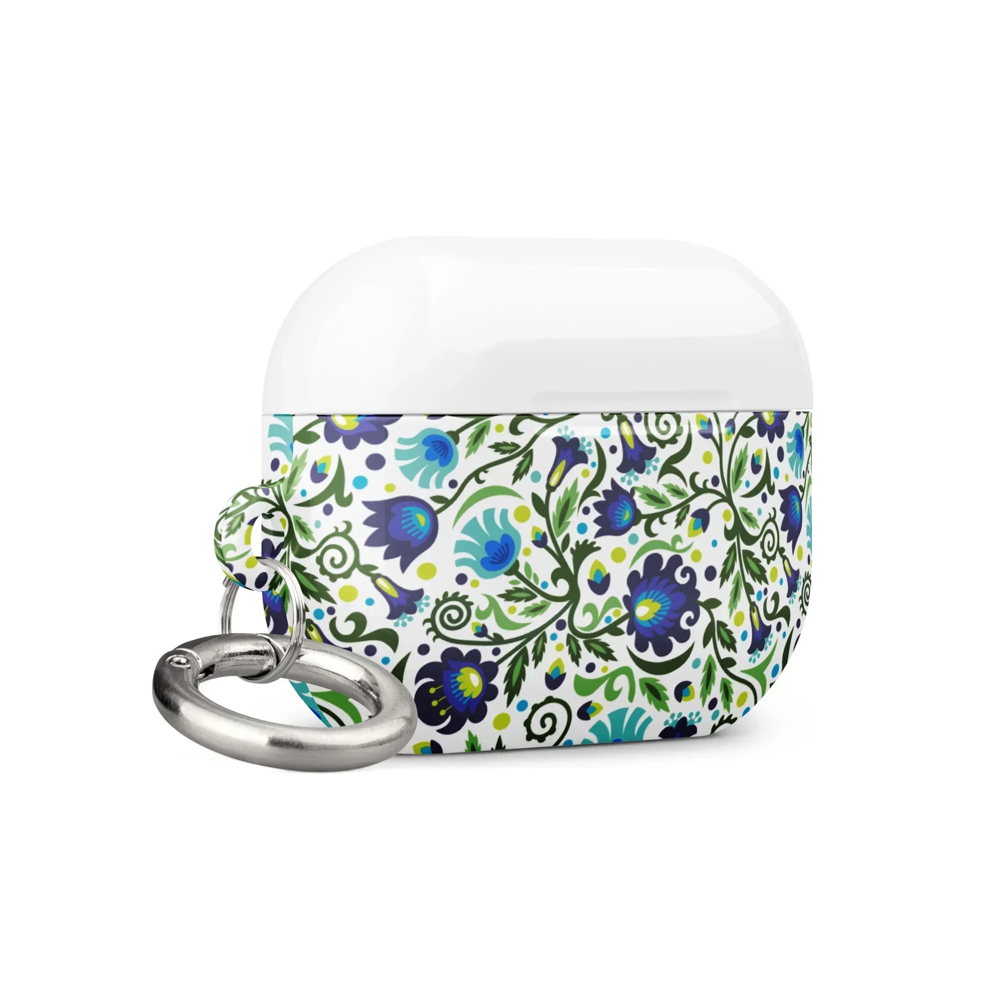 Gdańsk Blues Wycinanki AirPod Pro 2 Case over white - The Global Wanderer