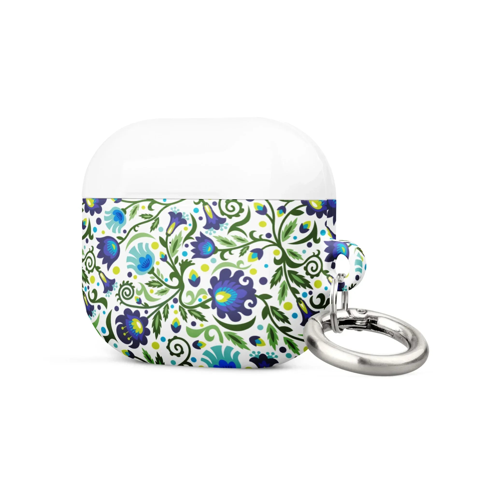 Gdańsk Blues Wycinanki AirPod 3 Case over white - The Global Wanderer