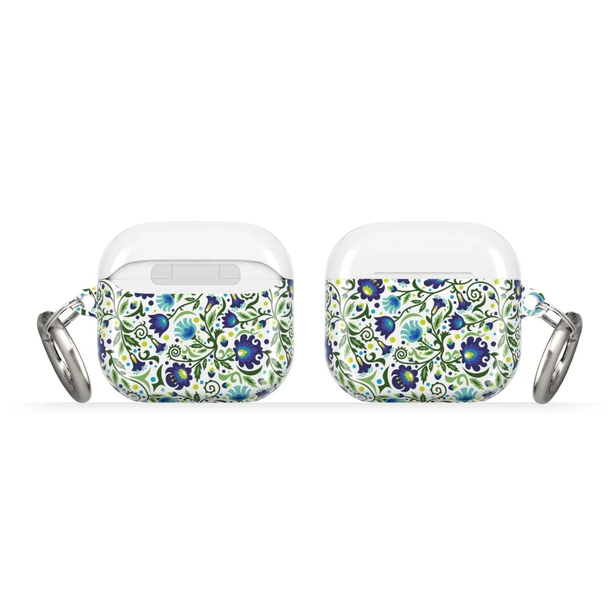 Gdańsk Blues Wycinanki AirPods 4 Case over white - The Global Wanderer