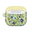Gdańsk Blues Wycinanki AirPods 4 Case over yellow - The Global Wanderer