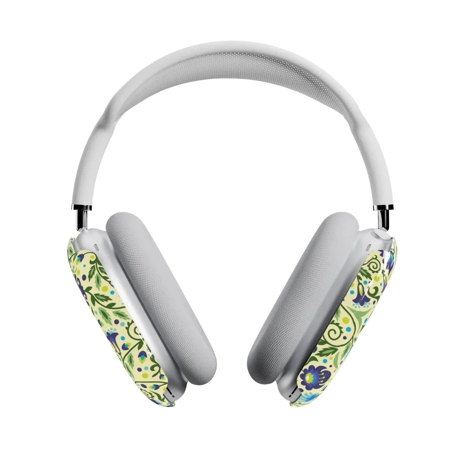 Gdańsk Blues Wycinanki AirPods Max Case over yellow - The Global Wanderer