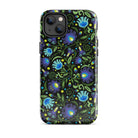 Gdańsk Blues Wycinanki iPhone Case over black - The Global Wanderer