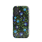 Gdańsk Blues Wycinanki iPhone Case over black - The Global Wanderer