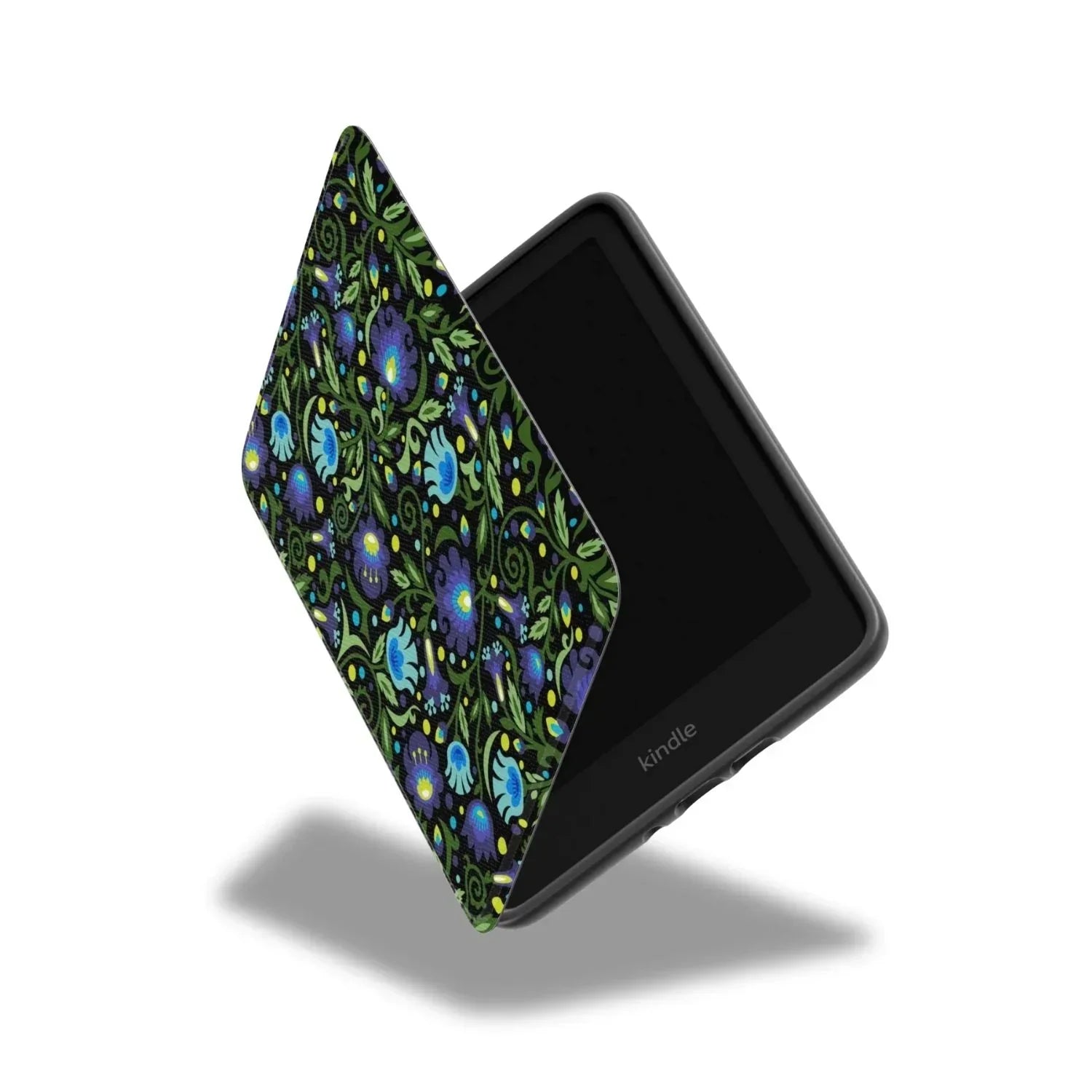 Gdańsk Blues Wycinanki Kindle Case over black - The Global Wanderer