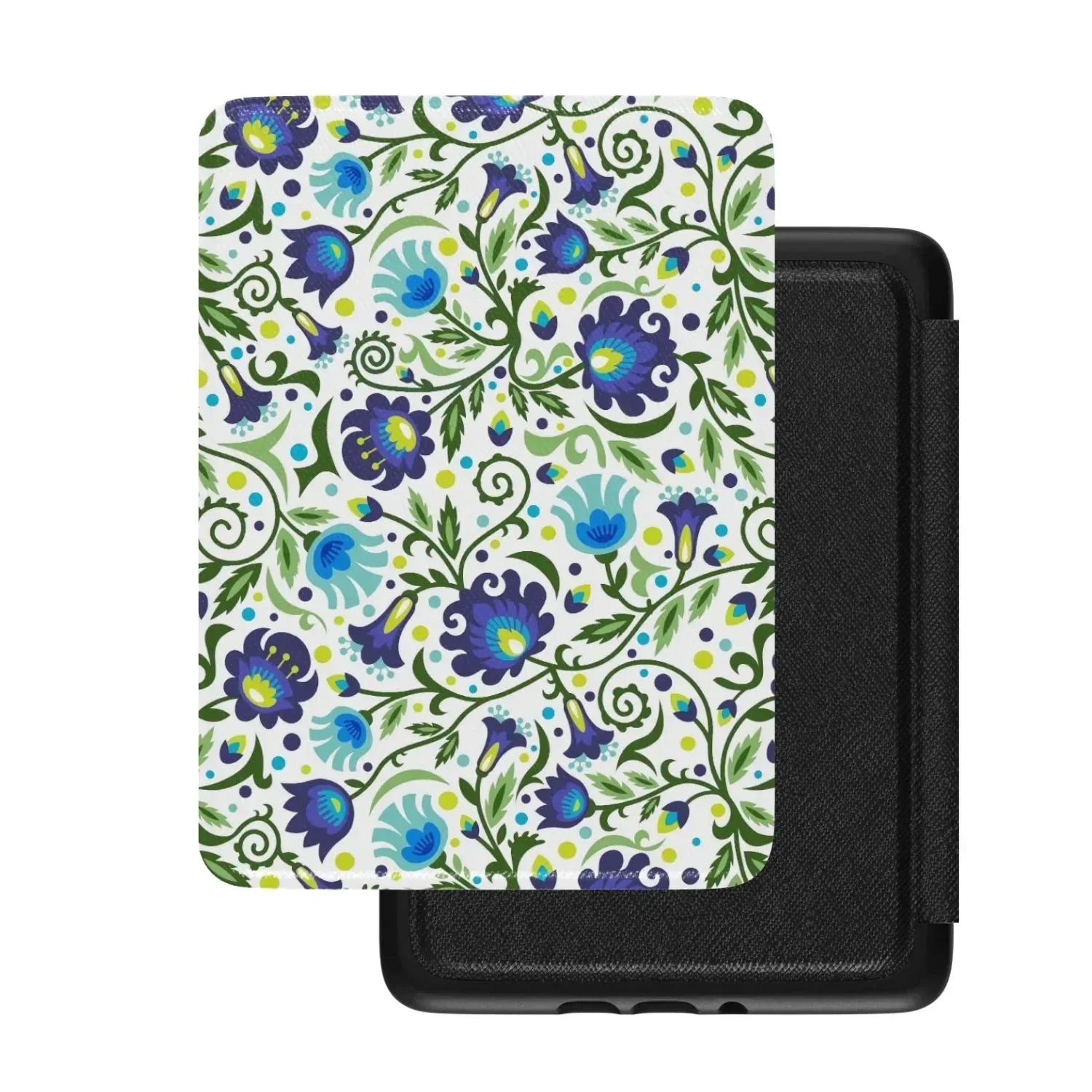 Gdańsk Blues Wycinanki Kindle Case over white - The Global Wanderer