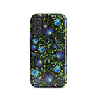 Gdańsk Blues Wycinanki MagSafe iPhone Case over black - The Global Wanderer