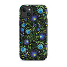 Gdańsk Blues Wycinanki MagSafe iPhone Case over black - The Global Wanderer