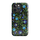 Gdańsk Blues Wycinanki MagSafe iPhone Case over black - The Global Wanderer