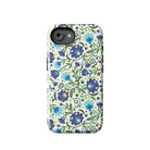 Gdańsk Blues Wycinanki iPhone Case over white - The Global Wanderer