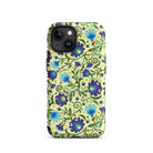 Gdańsk Blues Wycinanki MagSafe iPhone Case over yellow - The Global Wanderer