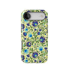 Gdańsk Blues Wycinanki MagSafe iPhone Case over yellow - The Global Wanderer