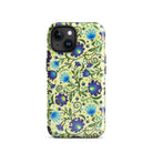 Gdańsk Blues Wycinanki MagSafe iPhone Case over yellow - The Global Wanderer