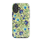 Gdańsk Blues Wycinanki MagSafe iPhone Case over yellow - The Global Wanderer