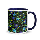 Gdańsk Blues Wycinanki Mug over black - The Global Wanderer