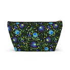 Gdańsk Blues Wycinanki Pouch over black - The Global Wanderer