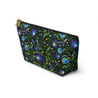 Gdańsk Blues Wycinanki Pouch over black - The Global Wanderer