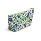 Gdańsk Blues Wycinanki Pouch over white - The Global Wanderer