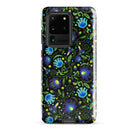 Gdańsk Blues Wycinanki Samsung Case over black - The Global Wanderer