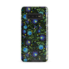 Gdańsk Blues Wycinanki Samsung Case over black - The Global Wanderer
