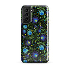 Gdańsk Blues Wycinanki Samsung Case over black - The Global Wanderer