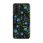 Gdańsk Blues Wycinanki Samsung Case over black - The Global Wanderer