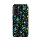 Gdańsk Blues Wycinanki Samsung Case over black - The Global Wanderer