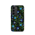 Gdańsk Blues Wycinanki Samsung Case over black - The Global Wanderer